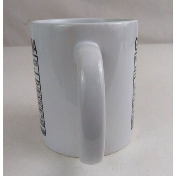 ThisWear Grandma Nutritional Facts White & Black 3.75" Coffee Cup Mug - Picture 4 of 6